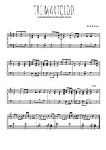 Téléchargez l'arrangement pour piano de la partition de chant-de-marin-tri-martolod en PDF